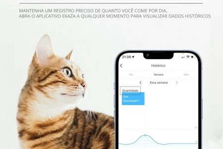 Alimentador automático para pets EKAZA