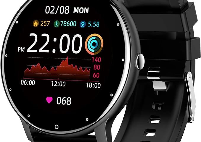 Haiz Smartwatch Relógio Inteligente IP67 44mm My Watch I Fit PRETO HZ-ZL02D